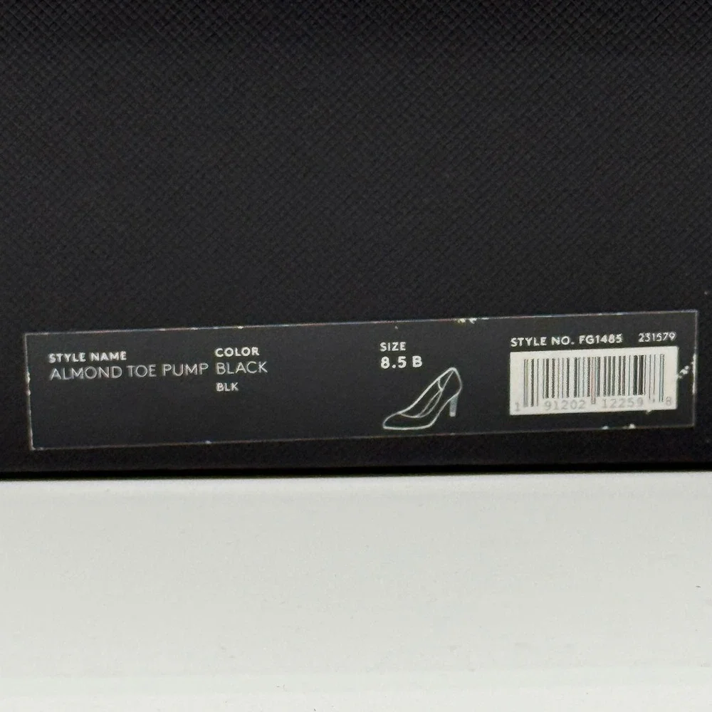 Coach FG1485 Womens Black Patent Leather Round Toe Stiletto Heel Pumps Size 8.5B - Picture 12 of 12